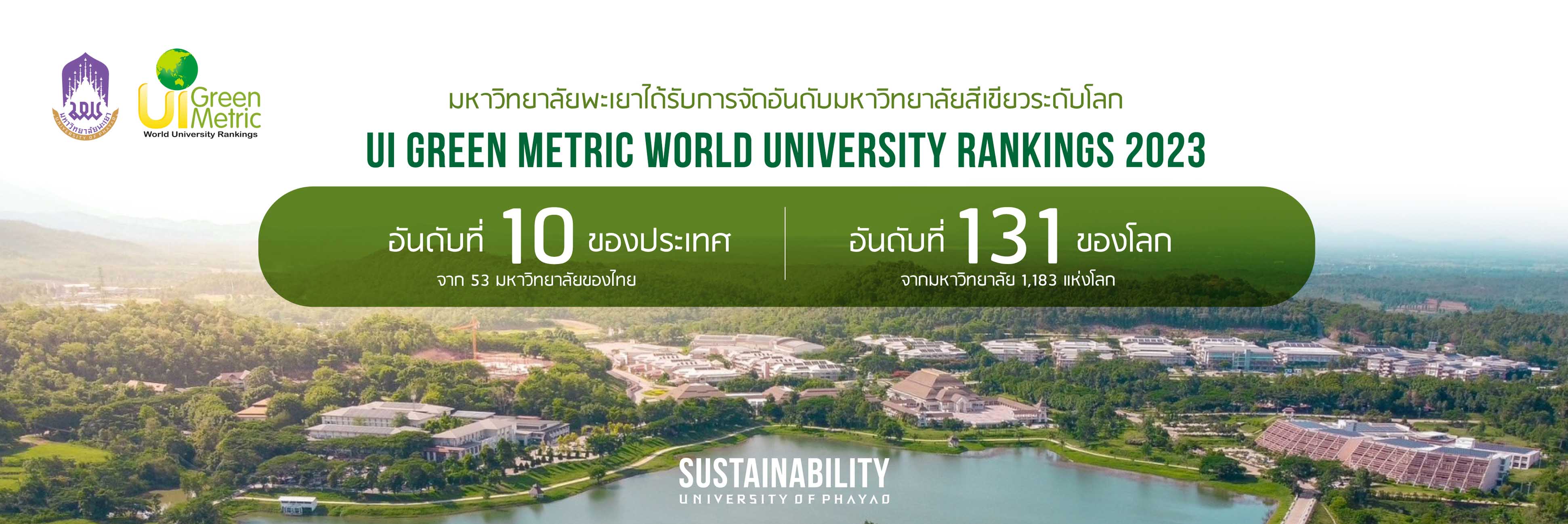 UI Green Metric World University Ranking 2023